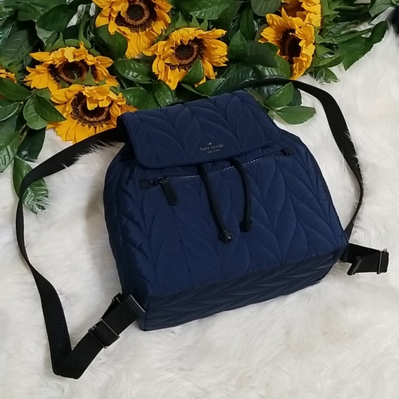 kate spade Handbags - kate spade ellie large flap quilted nylon Backpack